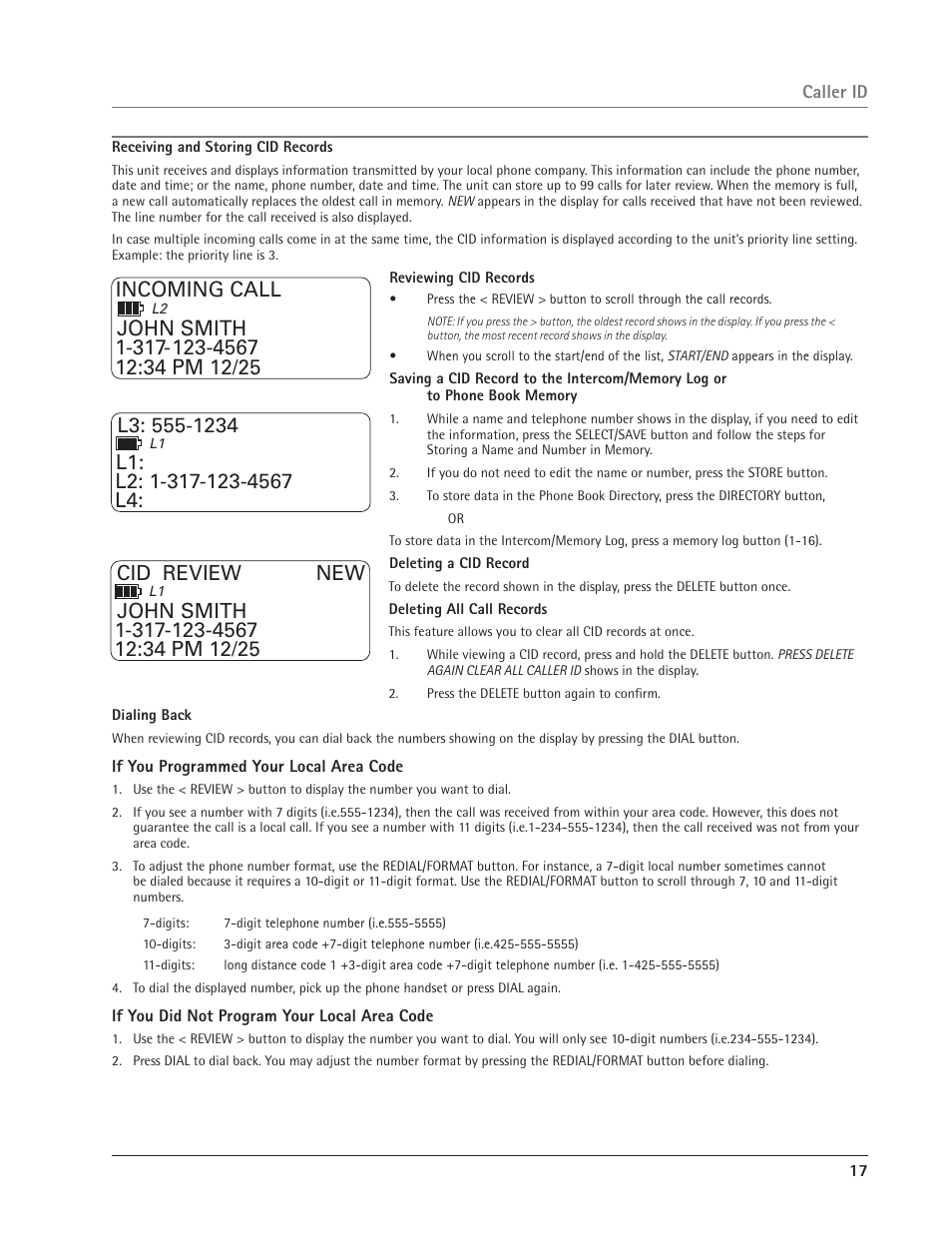 GE 25414 User Manual | Page 17 / 25