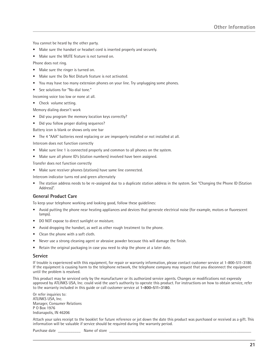 GE 25414 User Manual | Page 21 / 25