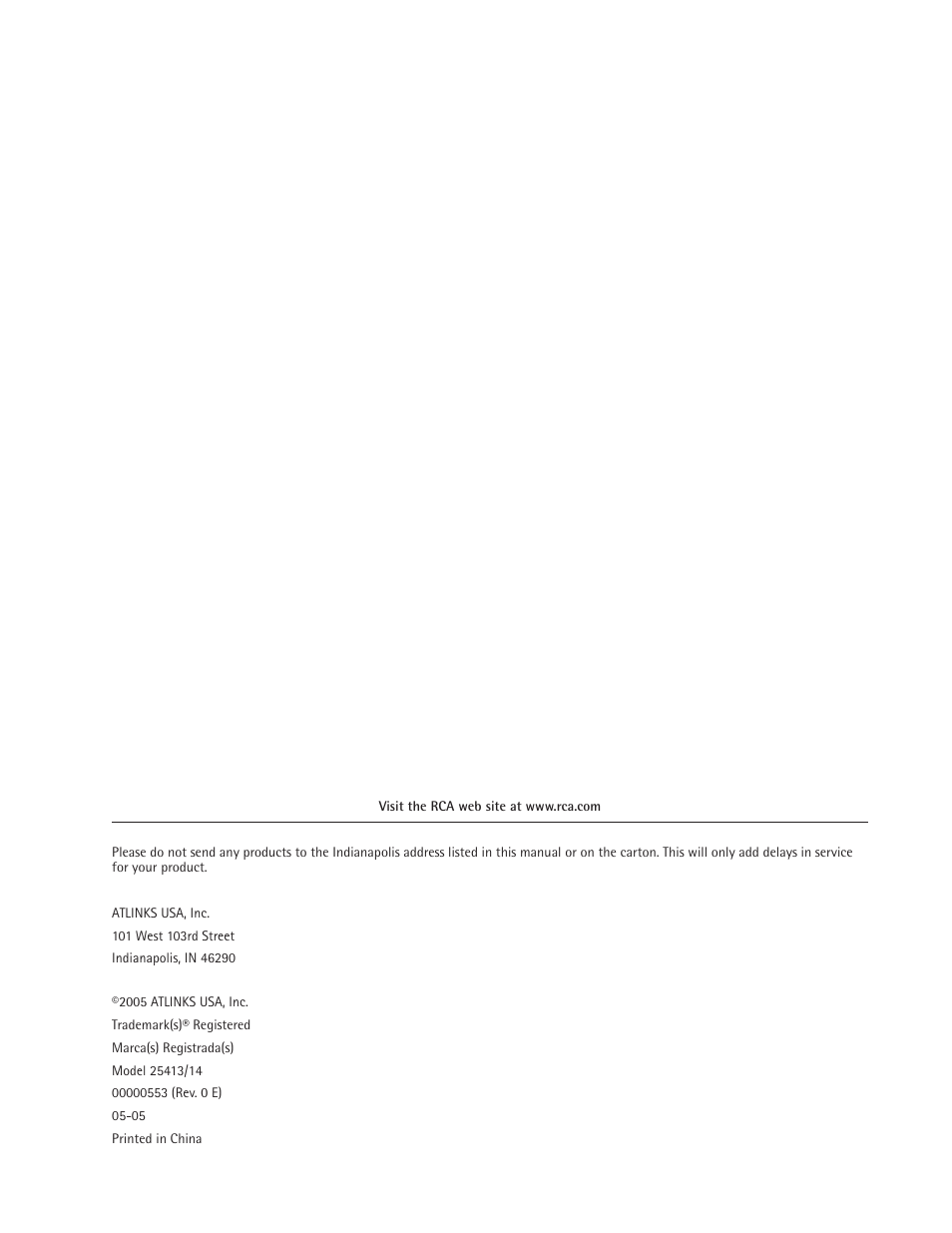 GE 25414 User Manual | Page 25 / 25