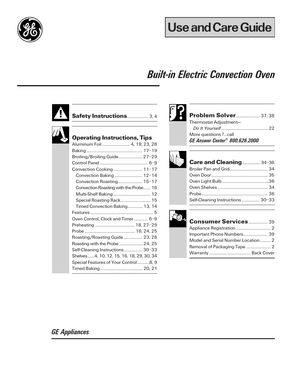 GE 164D2966P205-1 User Manual | 40 pages