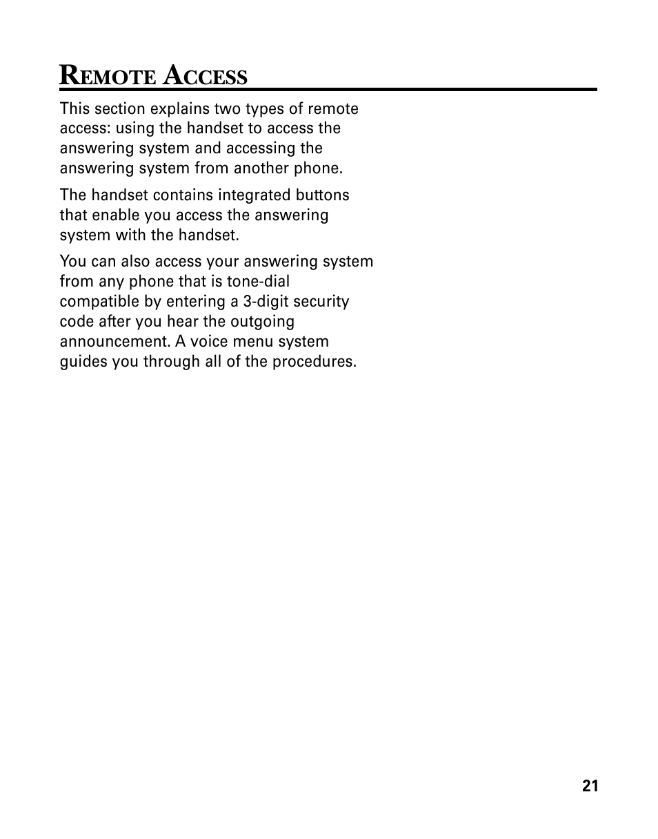 GE 26958 User Manual | Page 21 / 176