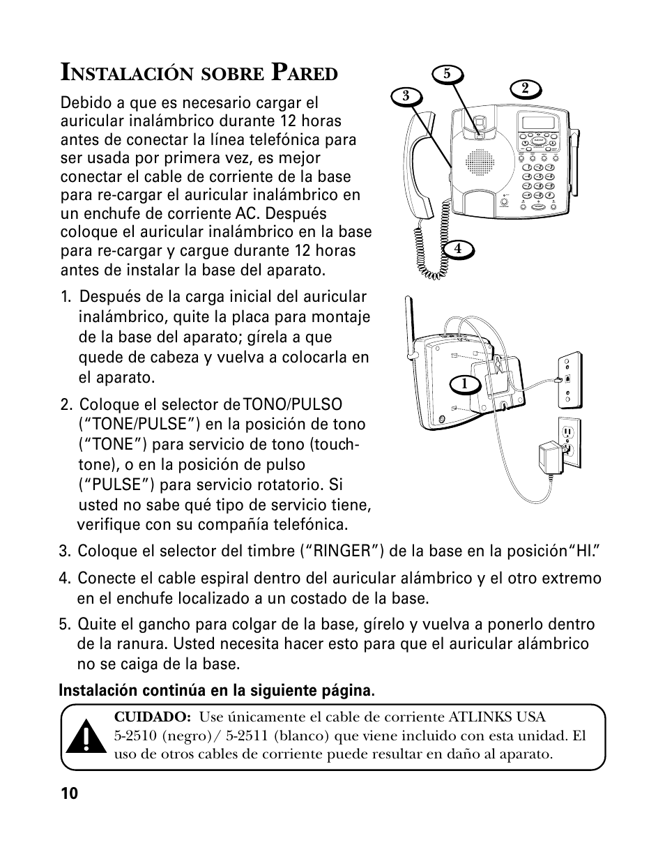 Nstalación, Sobre, Ared | GE 26958 User Manual | Page 98 / 176