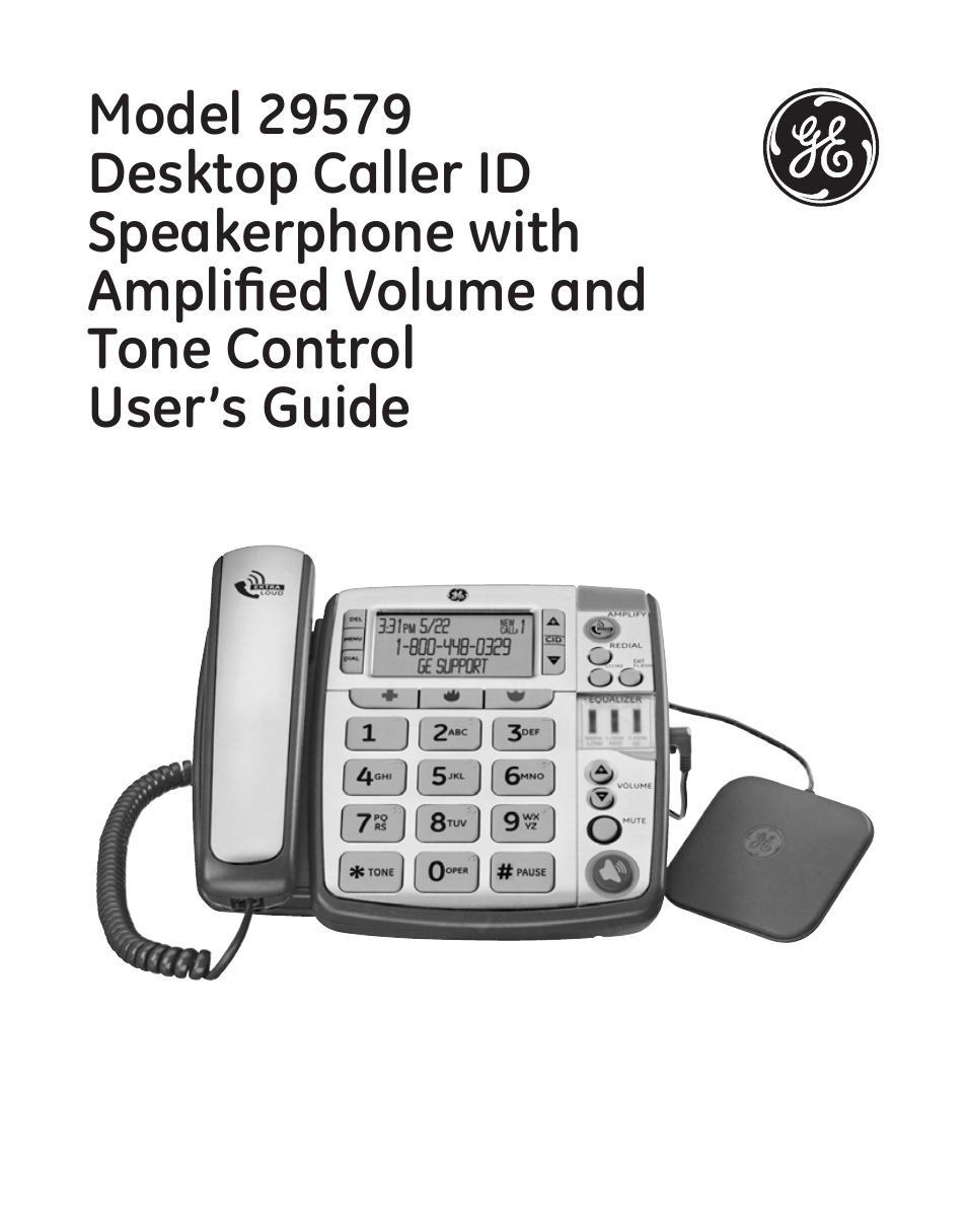 GE 29579 User Manual | 96 pages