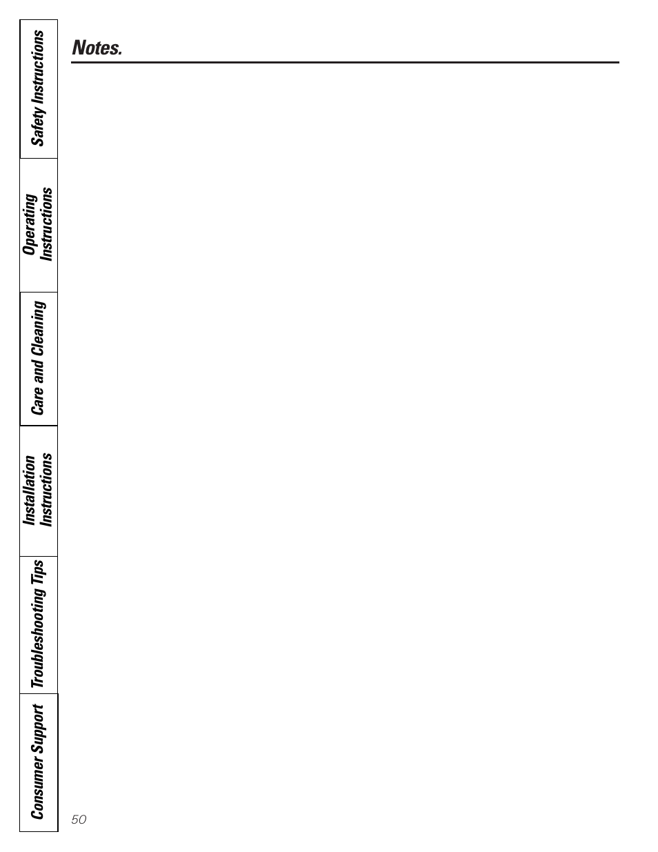 GE EGR2001 User Manual | Page 50 / 56