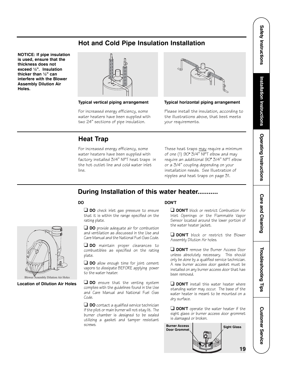 GE Powervent AP13787 User Manual | Page 19 / 36