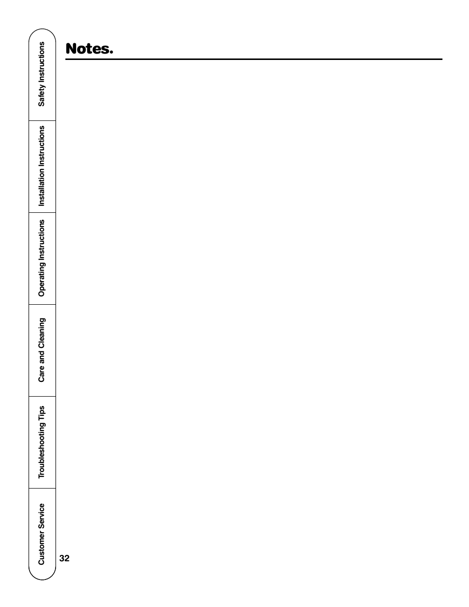 GE Powervent AP13787 User Manual | Page 32 / 36