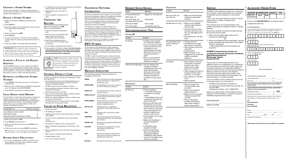 Ren n | GE 26730 User Manual | Page 2 / 2