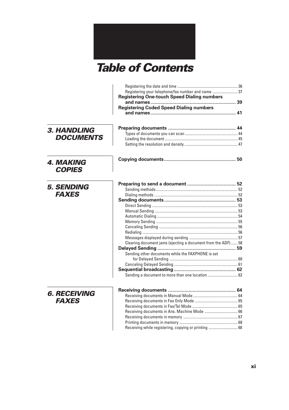 GE B640 User Manual | Page 11 / 121