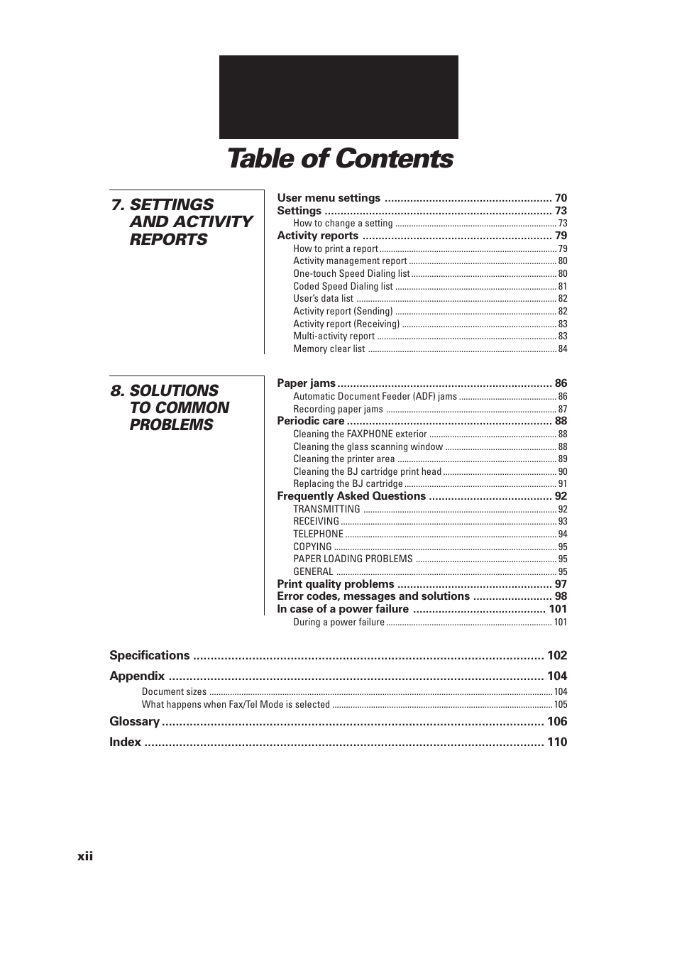 GE B640 User Manual | Page 12 / 121