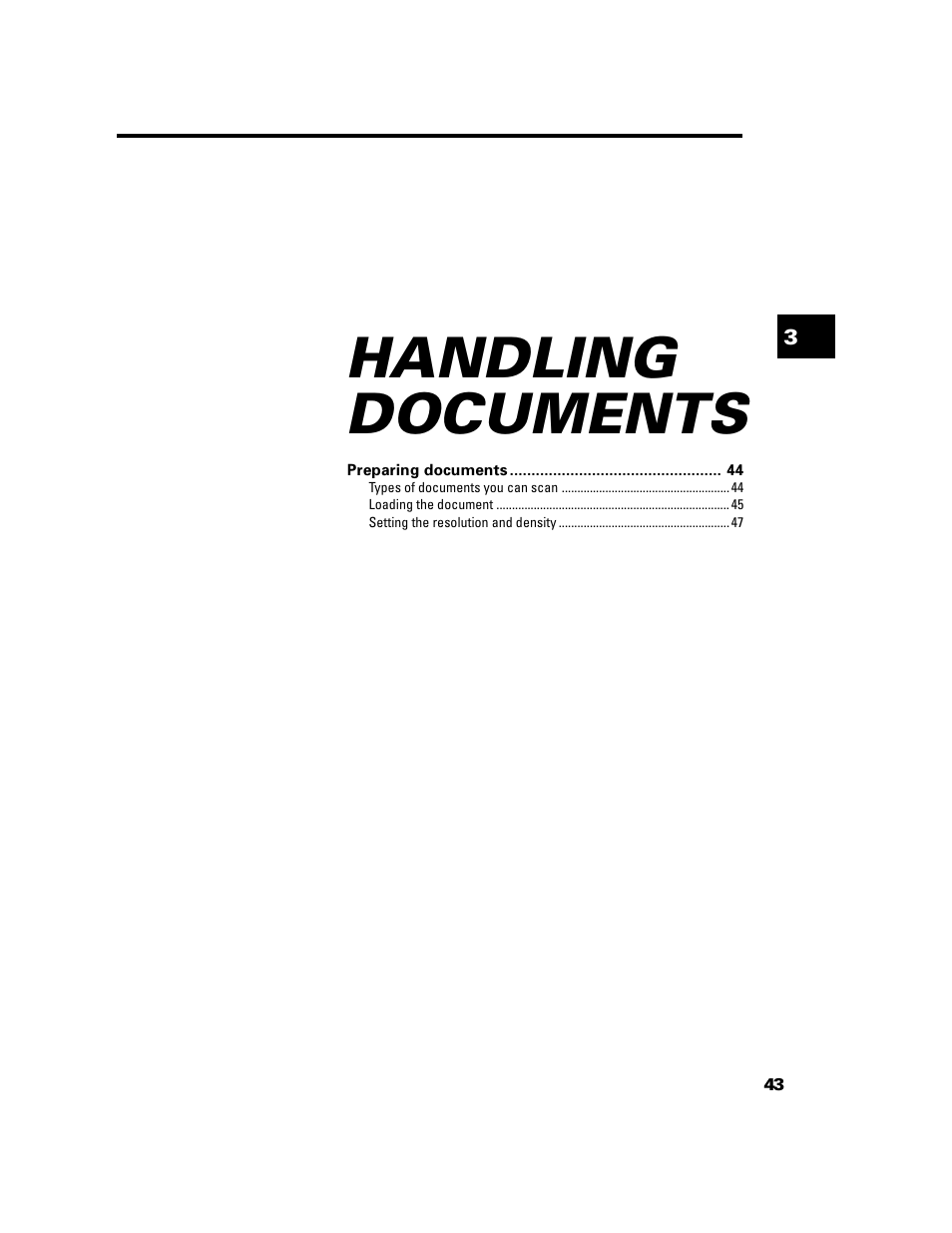 Handling documents | GE B640 User Manual | Page 53 / 121