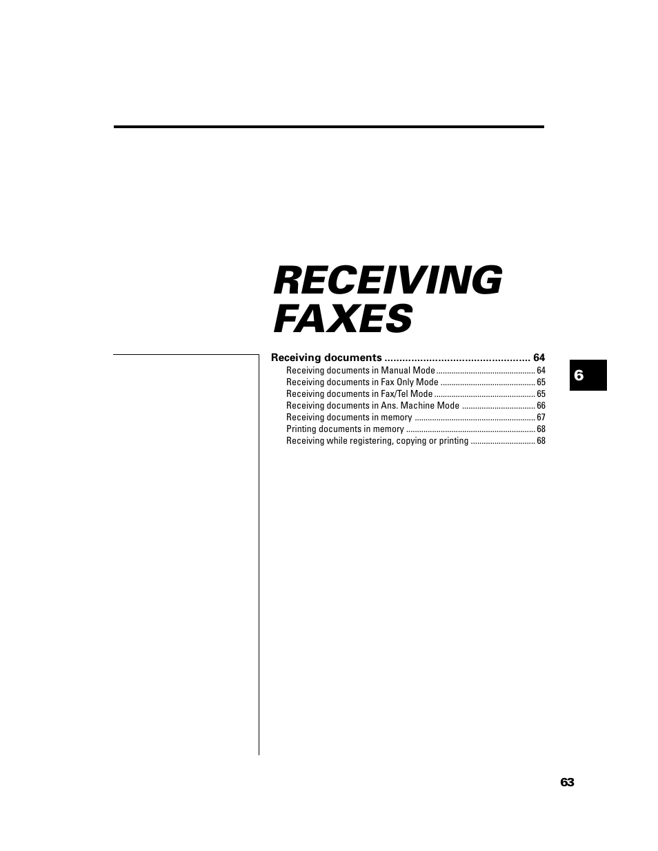 Receiving faxes | GE B640 User Manual | Page 72 / 121