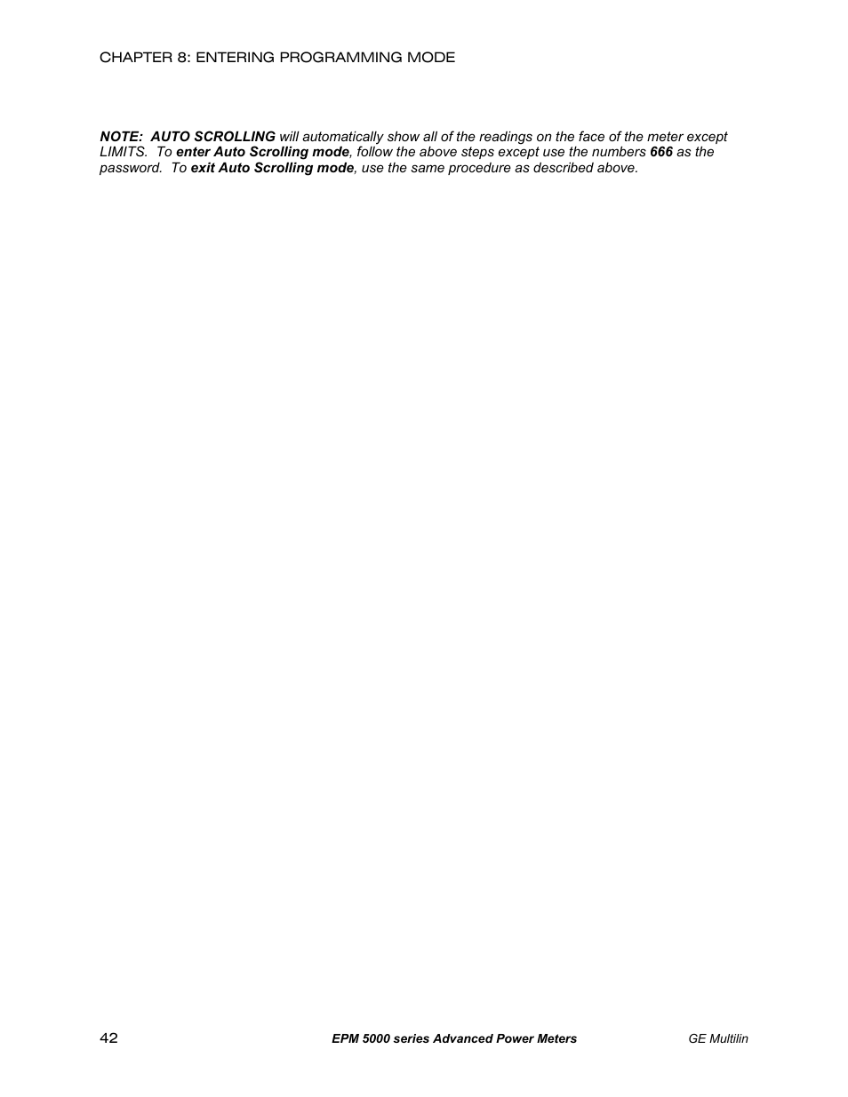 GE EPM 5200 User Manual | Page 46 / 100