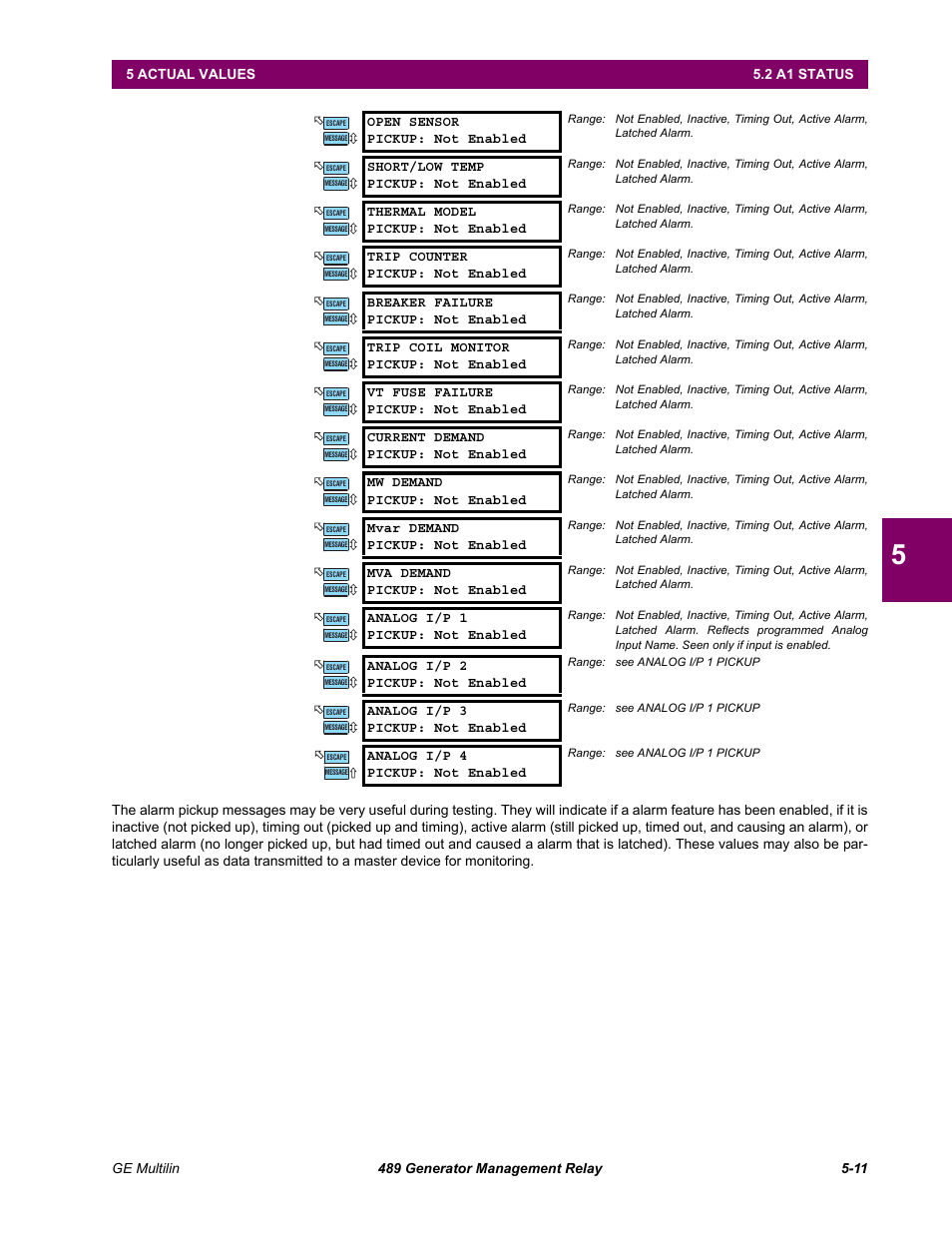 GE 489 User Manual | Page 143 / 259