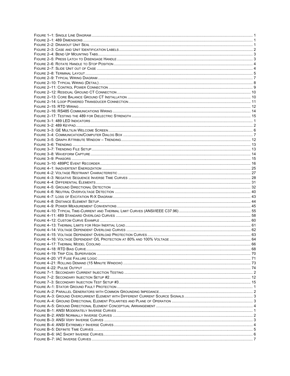 GE 489 User Manual | Page 257 / 259