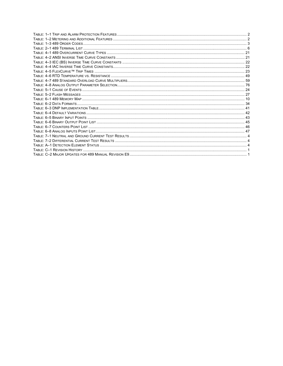 GE 489 User Manual | Page 259 / 259