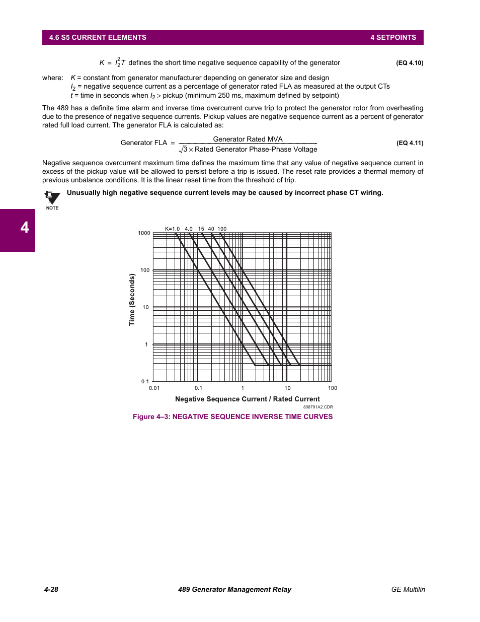 GE 489 User Manual | Page 78 / 259