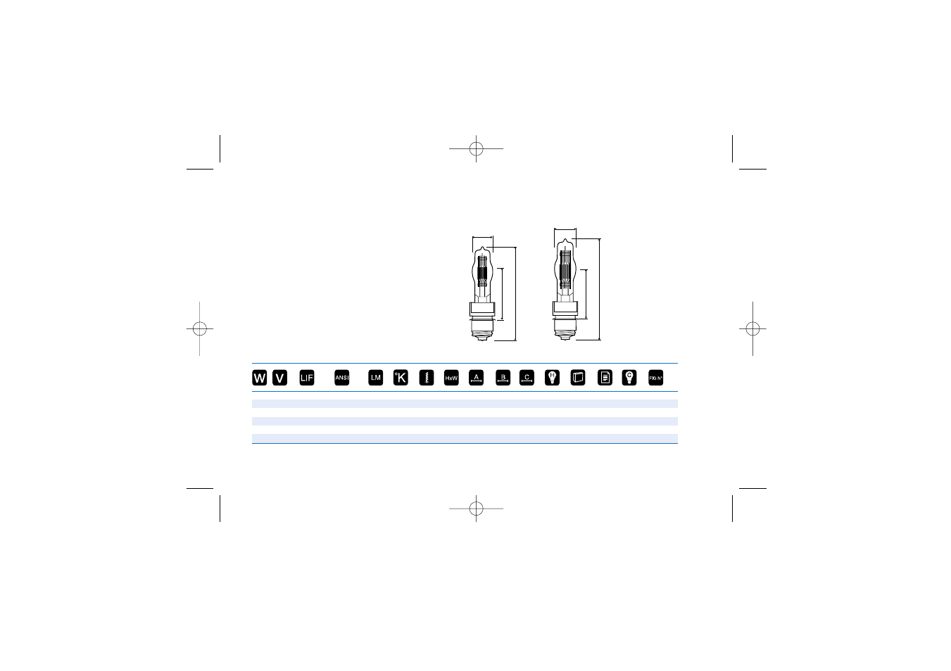 Single ended halogen, Continued | GE Lamps User Manual | Page 36 / 144