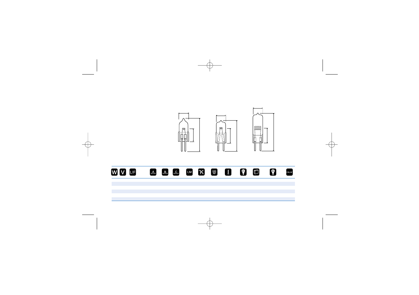 Specialist projector, Continued | GE Lamps User Manual | Page 52 / 144