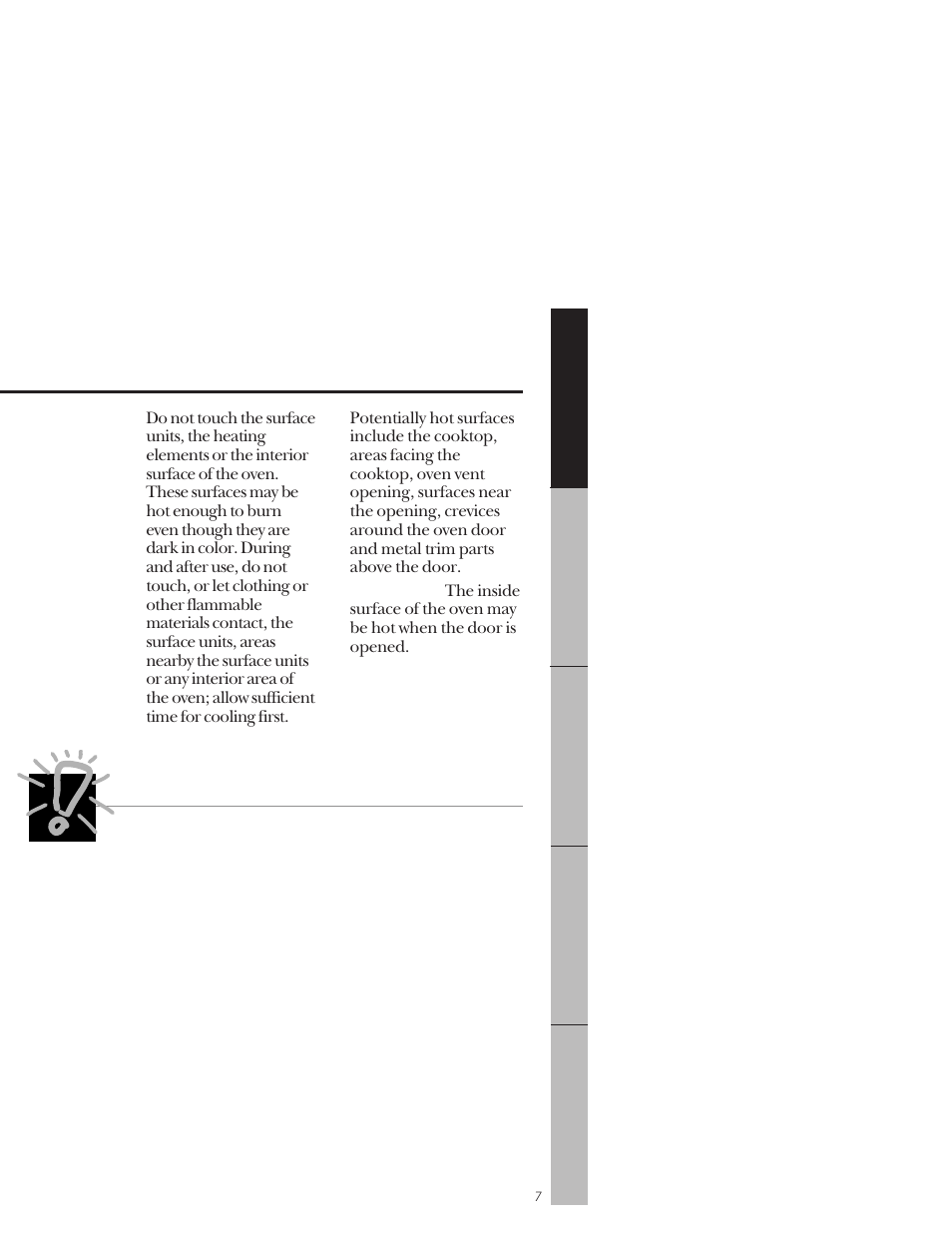 Cook meat and poultry thoroughly | GE 164D3333P171 User Manual | Page 7 / 60