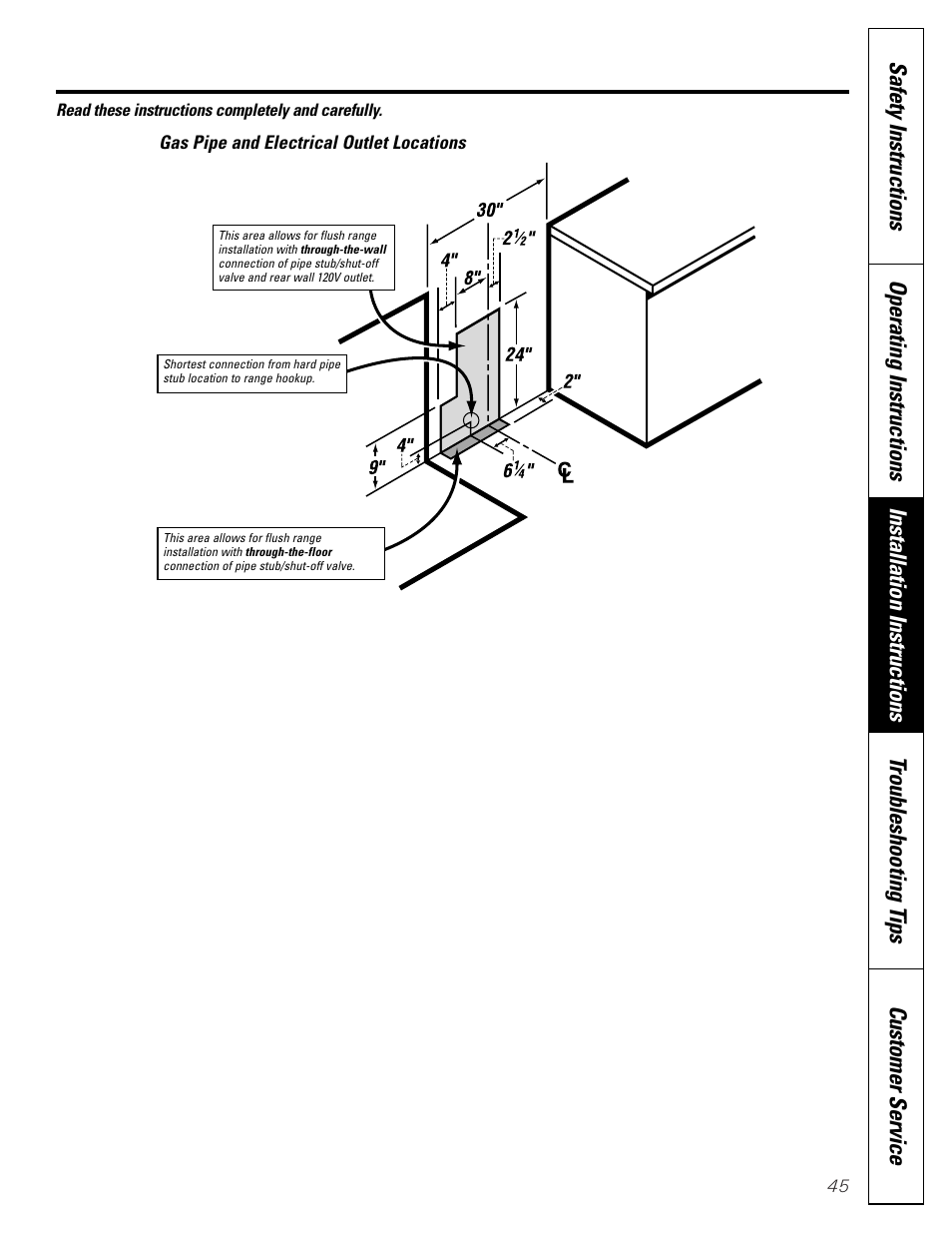 GE JGB910 User Manual | Page 45 / 60