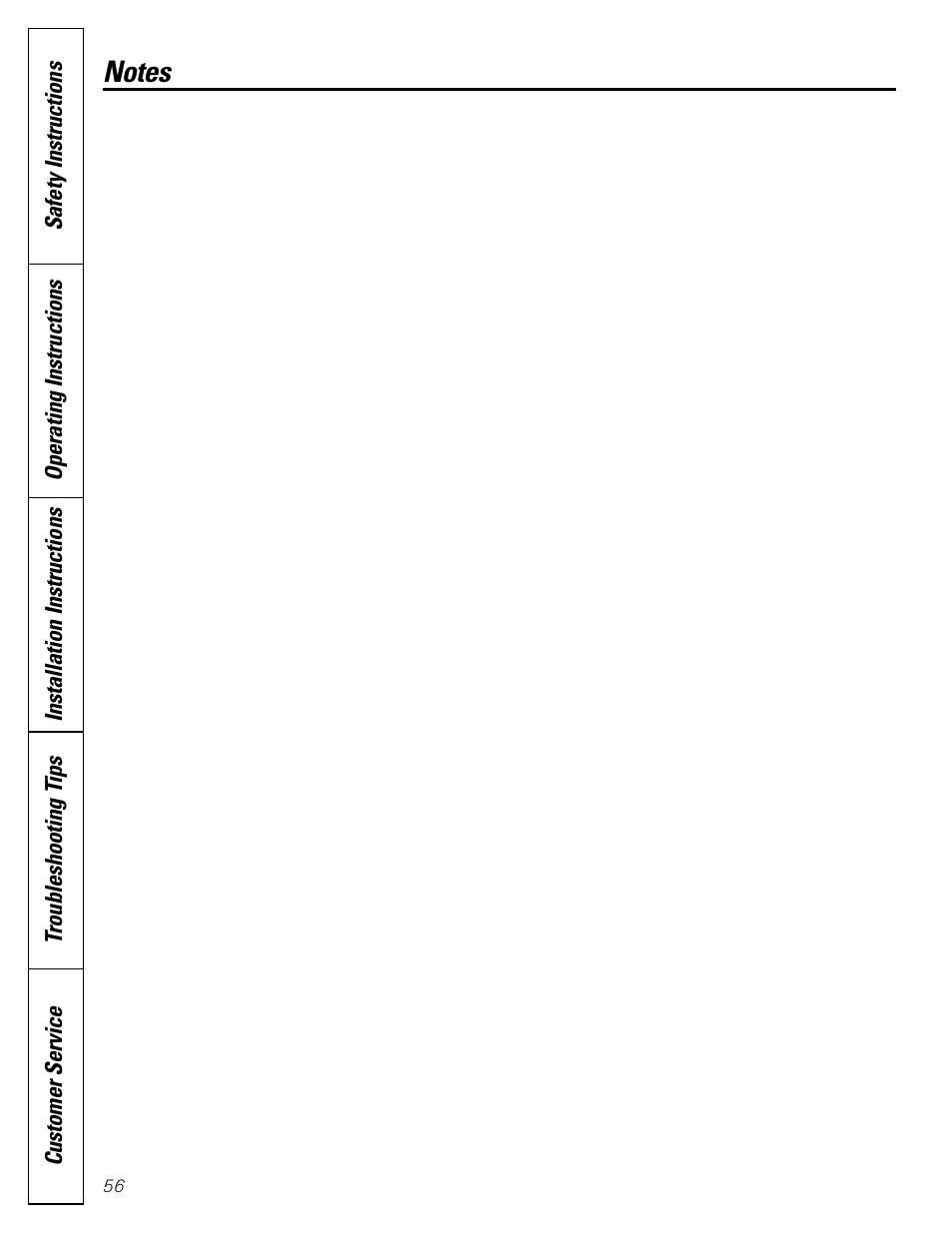 GE JGB910 User Manual | Page 56 / 60