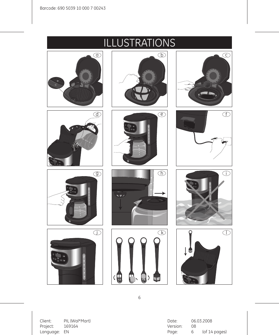 Illustrations | GE 169164 User Manual | Page 6 / 14