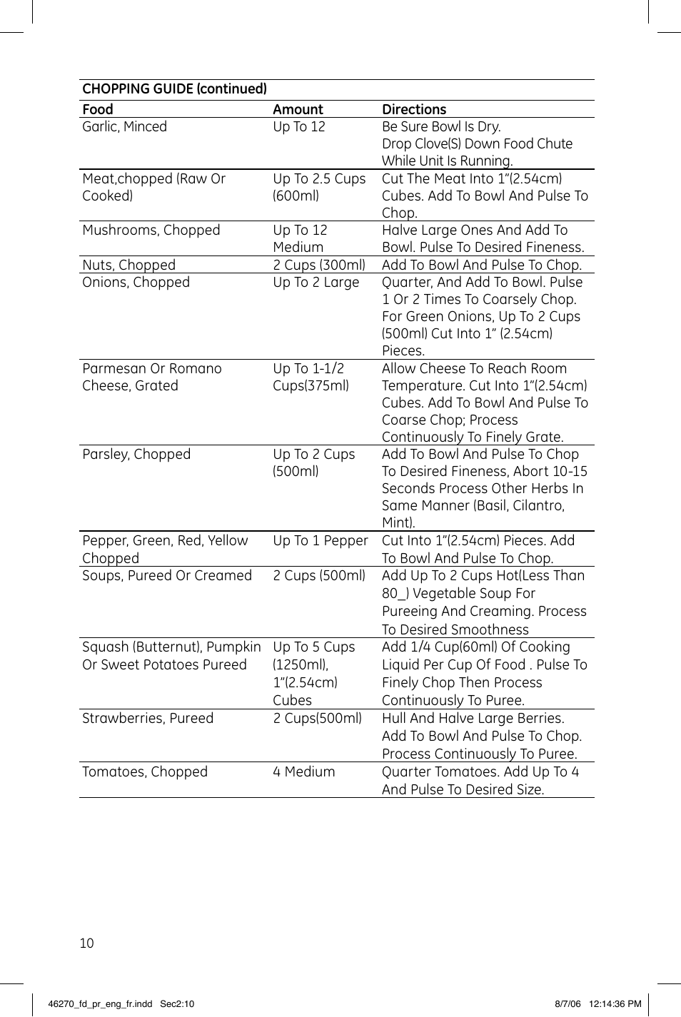 GE 169141 User Manual | Page 10 / 12