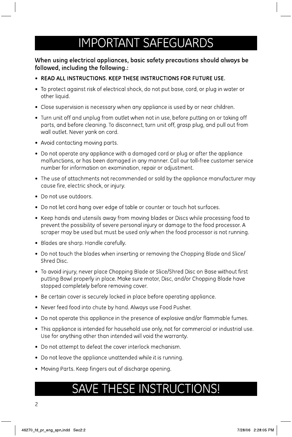 GE 169141 User Manual | Page 2 / 12