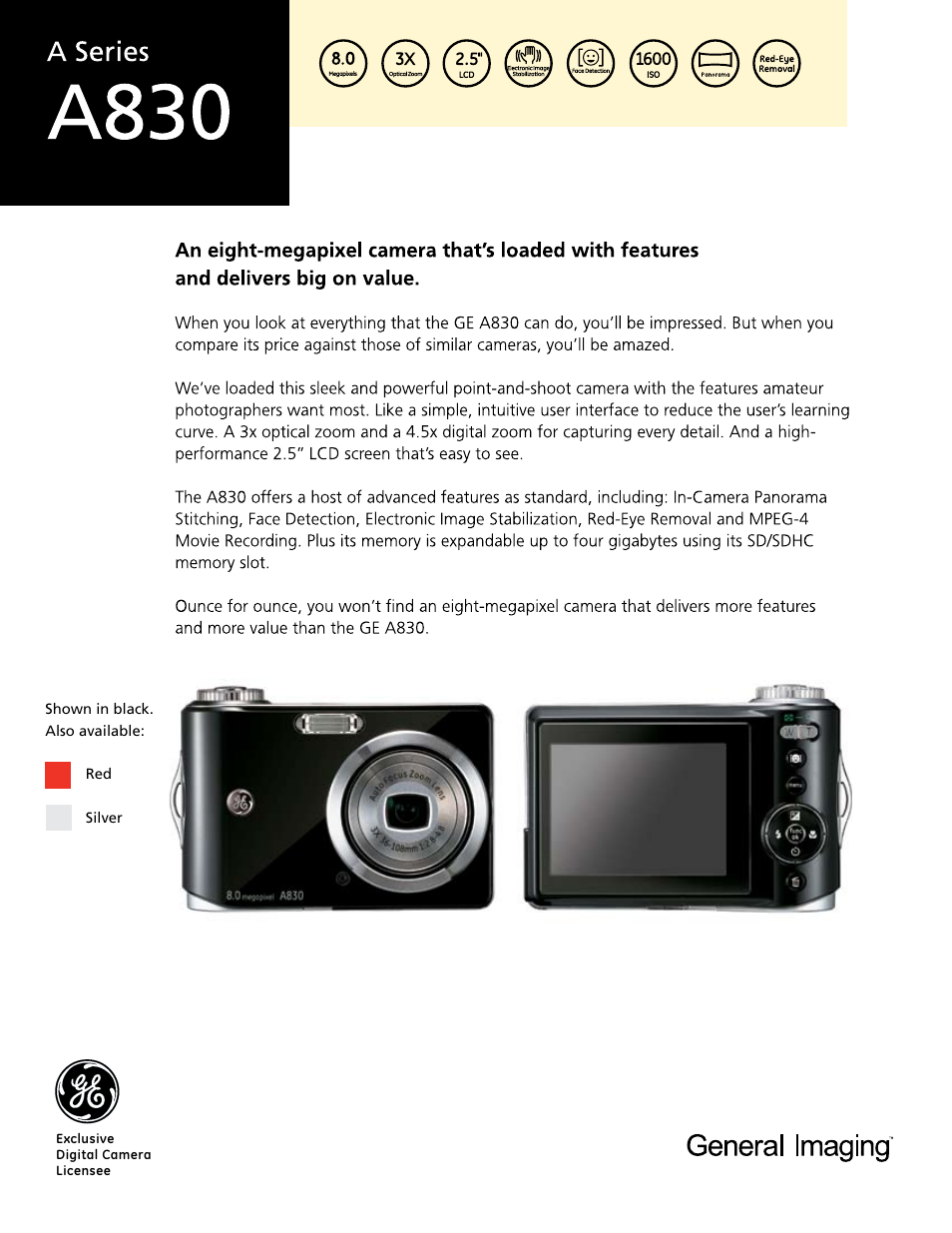 GE E850 User Manual | Page 6 / 31