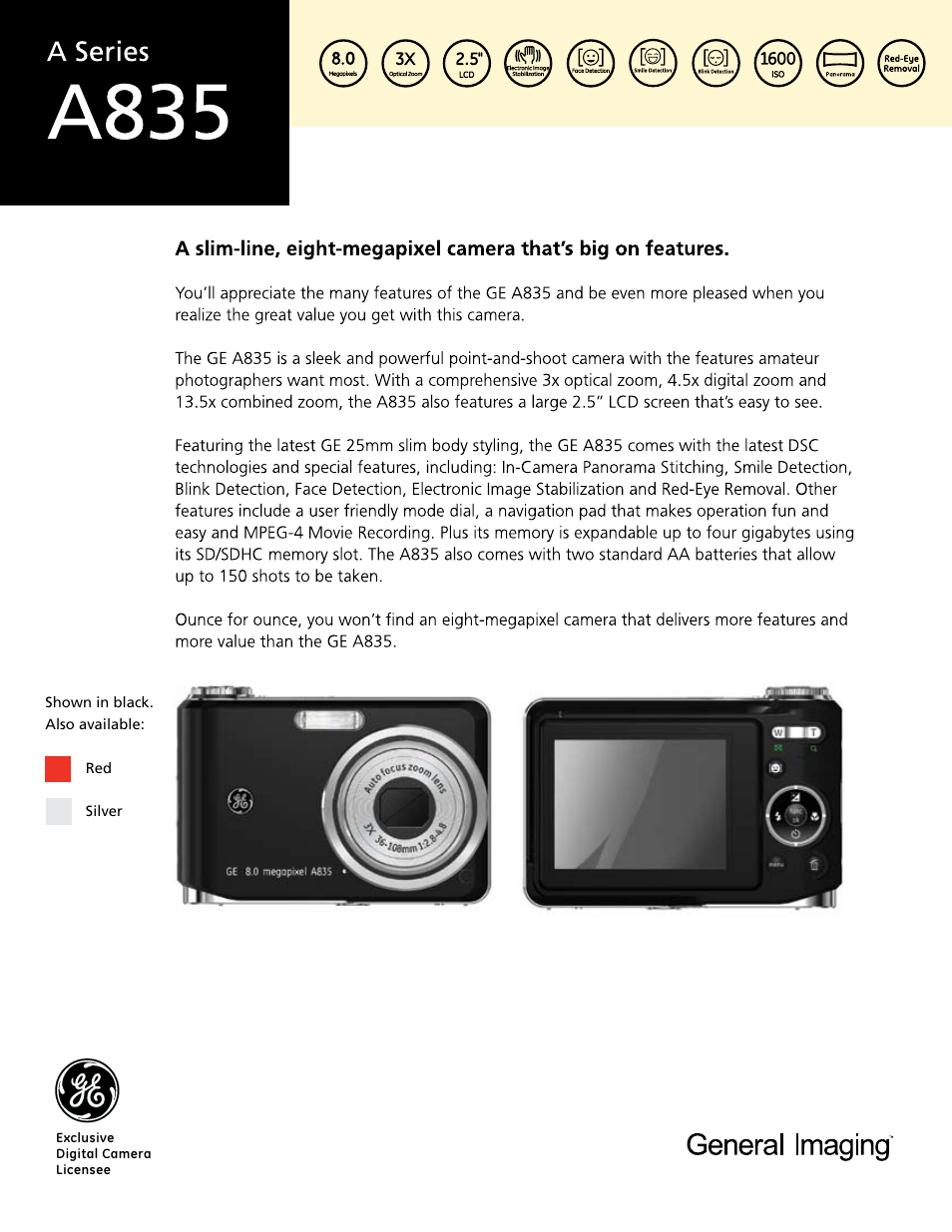 GE E850 User Manual | Page 8 / 31