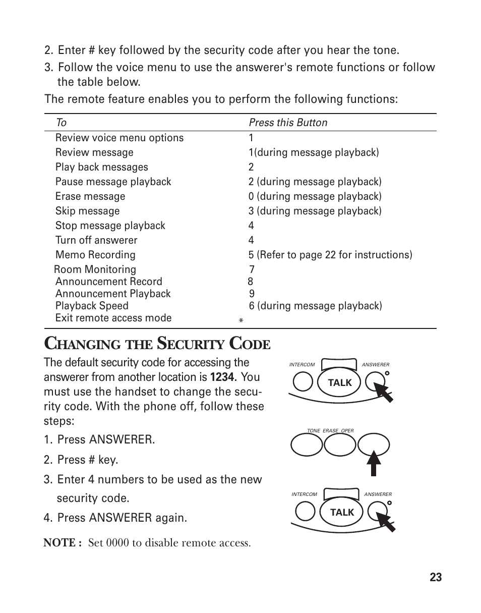 GE 2-920SST User Manual | Page 23 / 32