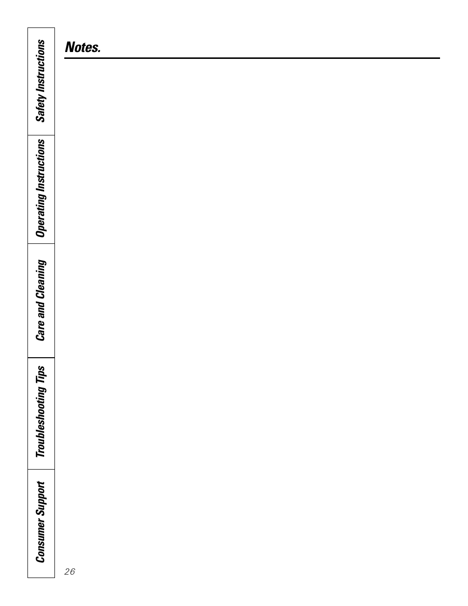 GE JGP321 User Manual | Page 26 / 64