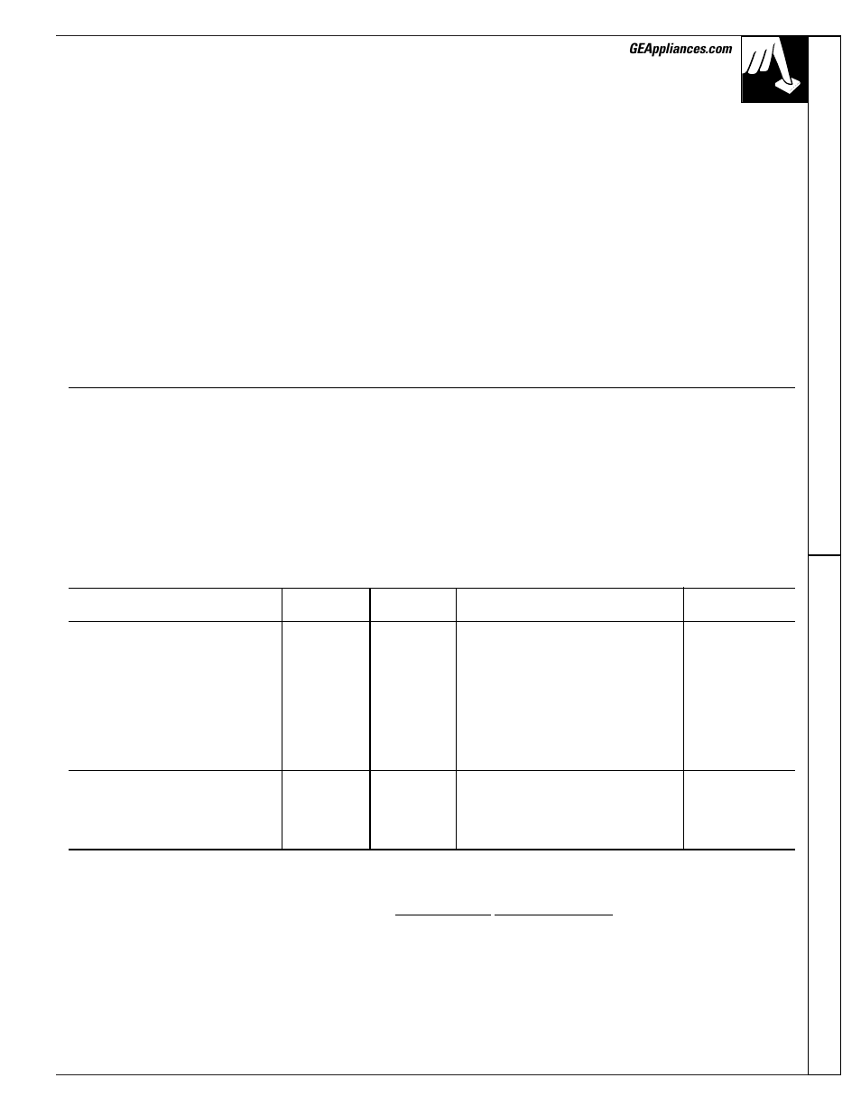Roasting guide, Roasting roasting guide, Questions and answers | Frozen roasts | GE EGR3001 User Manual | Page 23 / 52