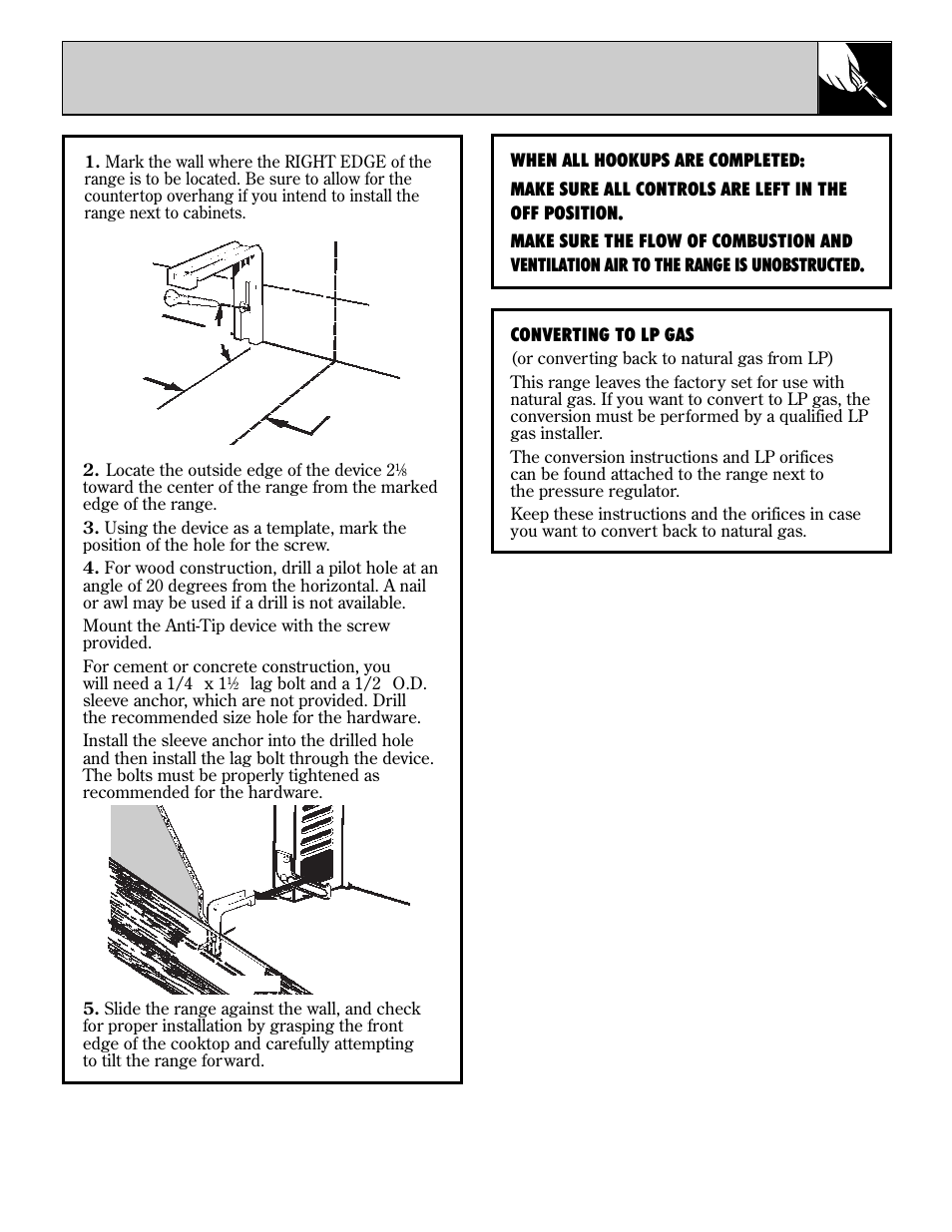GE EGR3001 User Manual | Page 45 / 52
