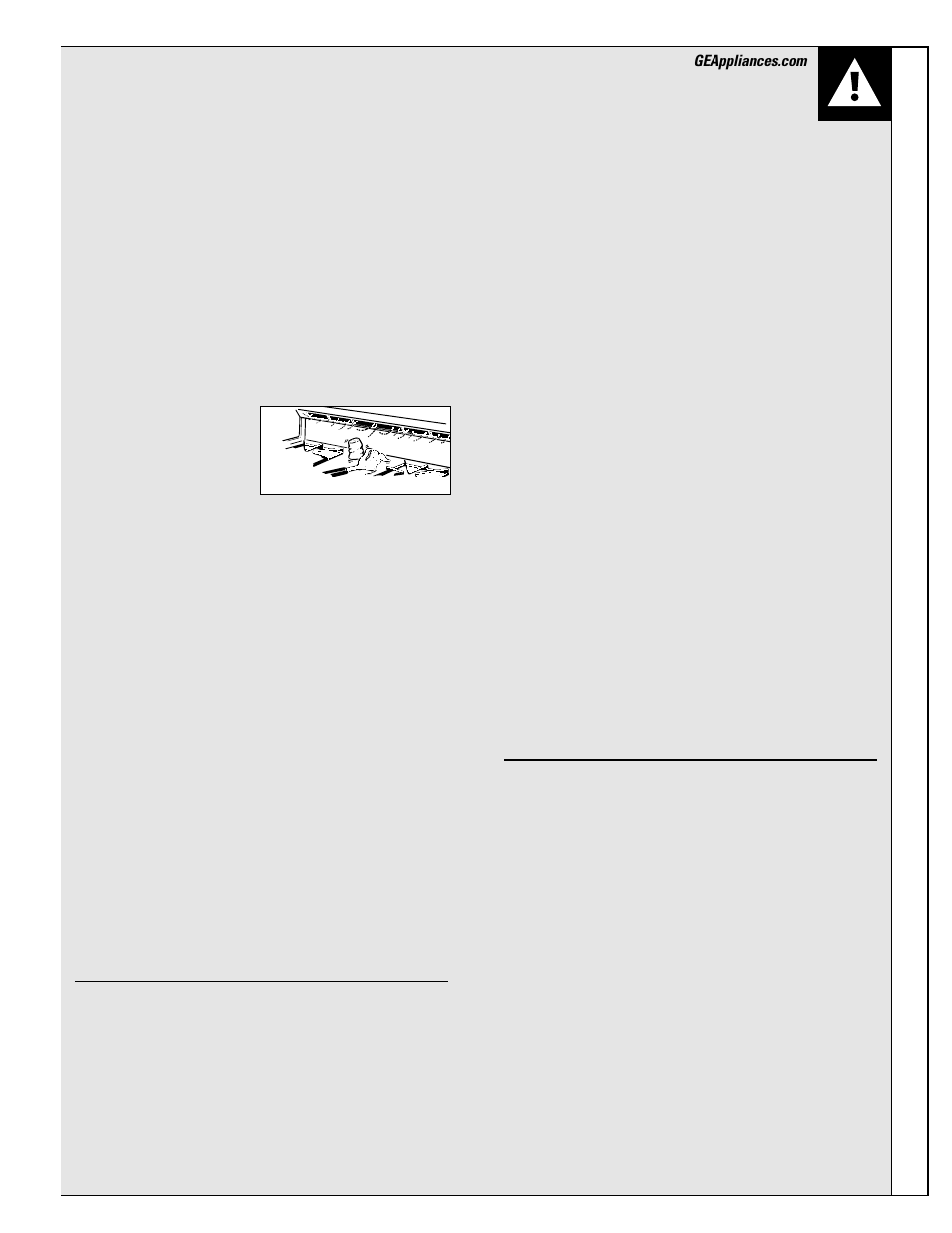 Aluminum foil, Aluminum foil , 15, 22–24, 31, Save these instructions | Important safety instructions, Baking, broiling and roasting, Self-cleaning oven | GE EGR3001 User Manual | Page 5 / 52