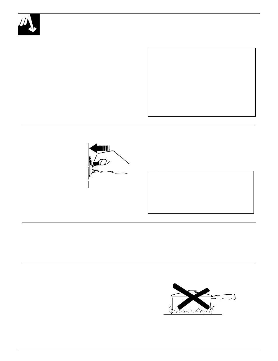 Surface cooking, Surface cooking –11, 8surface cooking | GE EGR3001 User Manual | Page 8 / 52