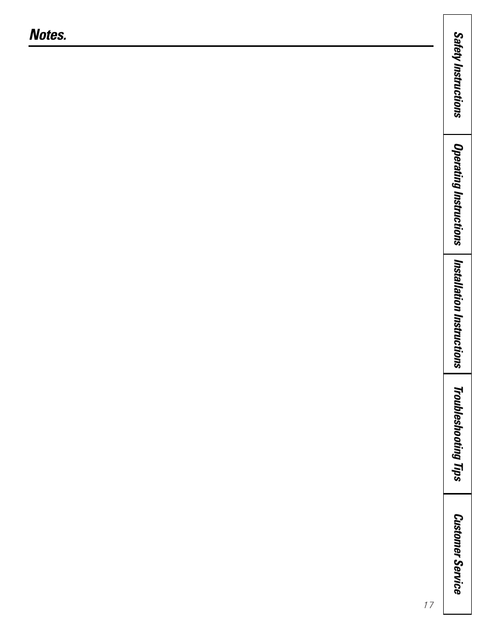 GE GCG1520 User Manual | Page 17 / 20