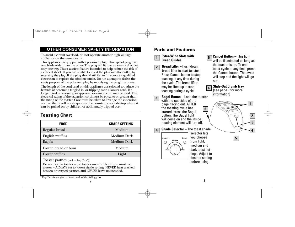 GE 840120800 User Manual | Page 3 / 15