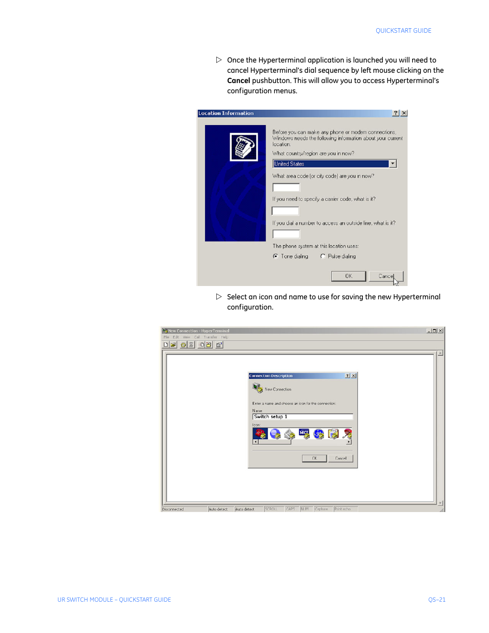 GE QS24 UR User Manual | Page 25 / 58