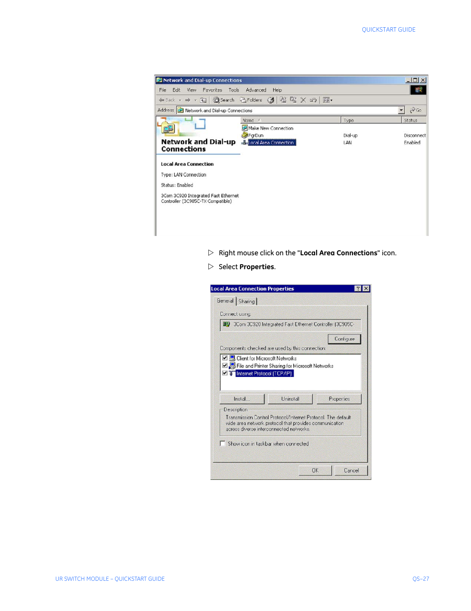 GE QS24 UR User Manual | Page 31 / 58