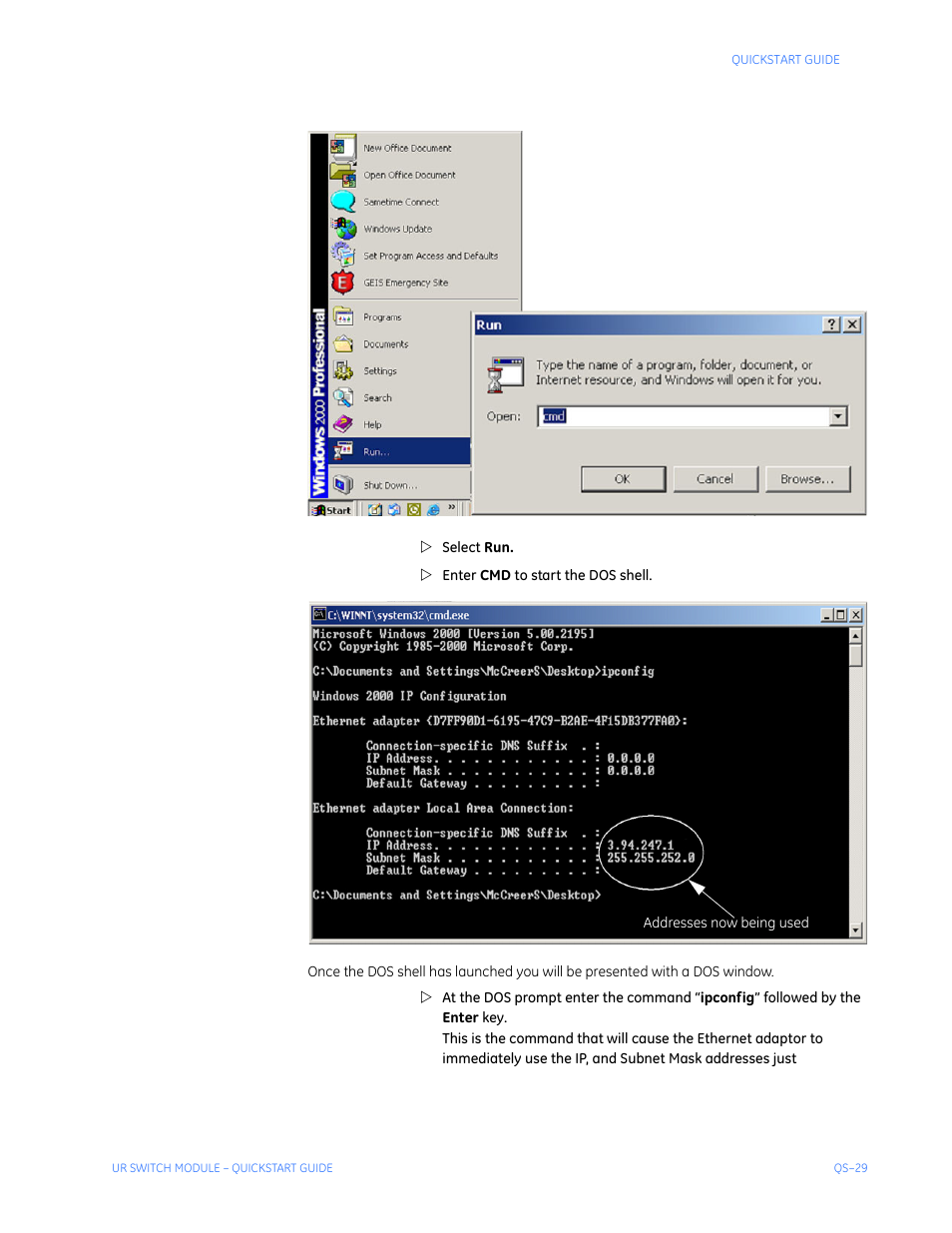 GE QS24 UR User Manual | Page 33 / 58