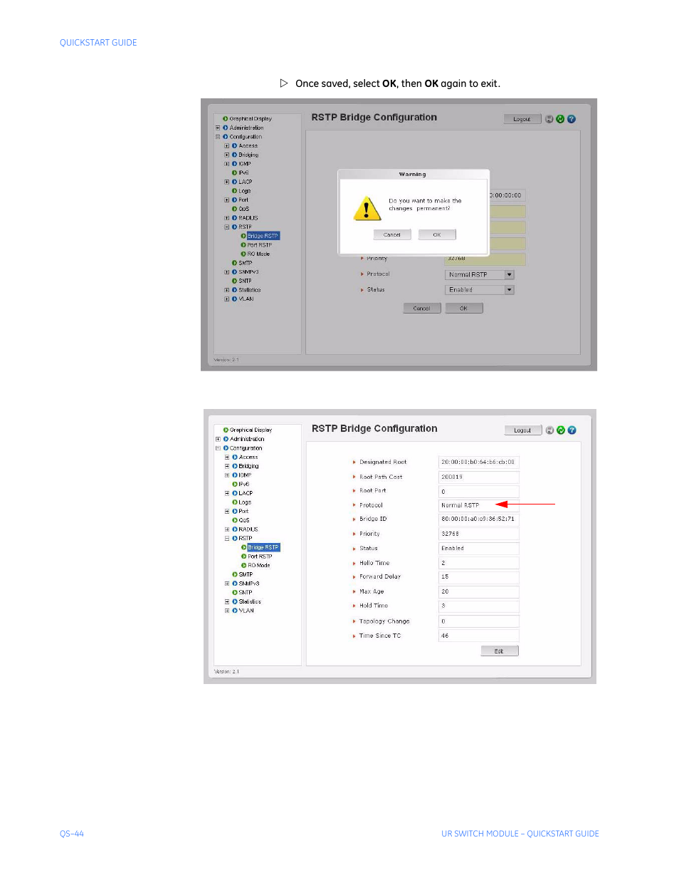 GE QS24 UR User Manual | Page 48 / 58