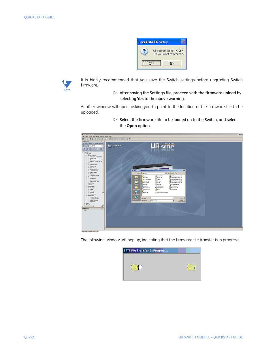 GE QS24 UR User Manual | Page 56 / 58