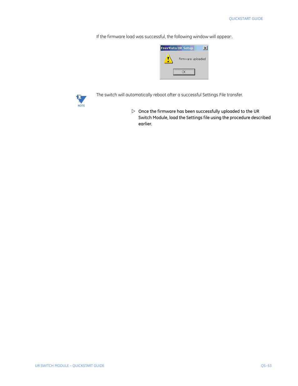 GE QS24 UR User Manual | Page 57 / 58