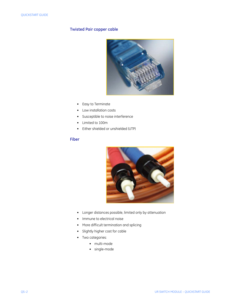 GE QS24 UR User Manual | Page 6 / 58