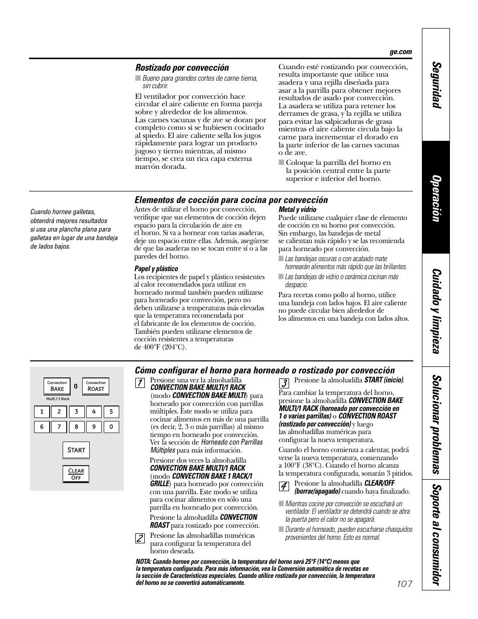 GE P2S975 User Manual | Page 107 / 136