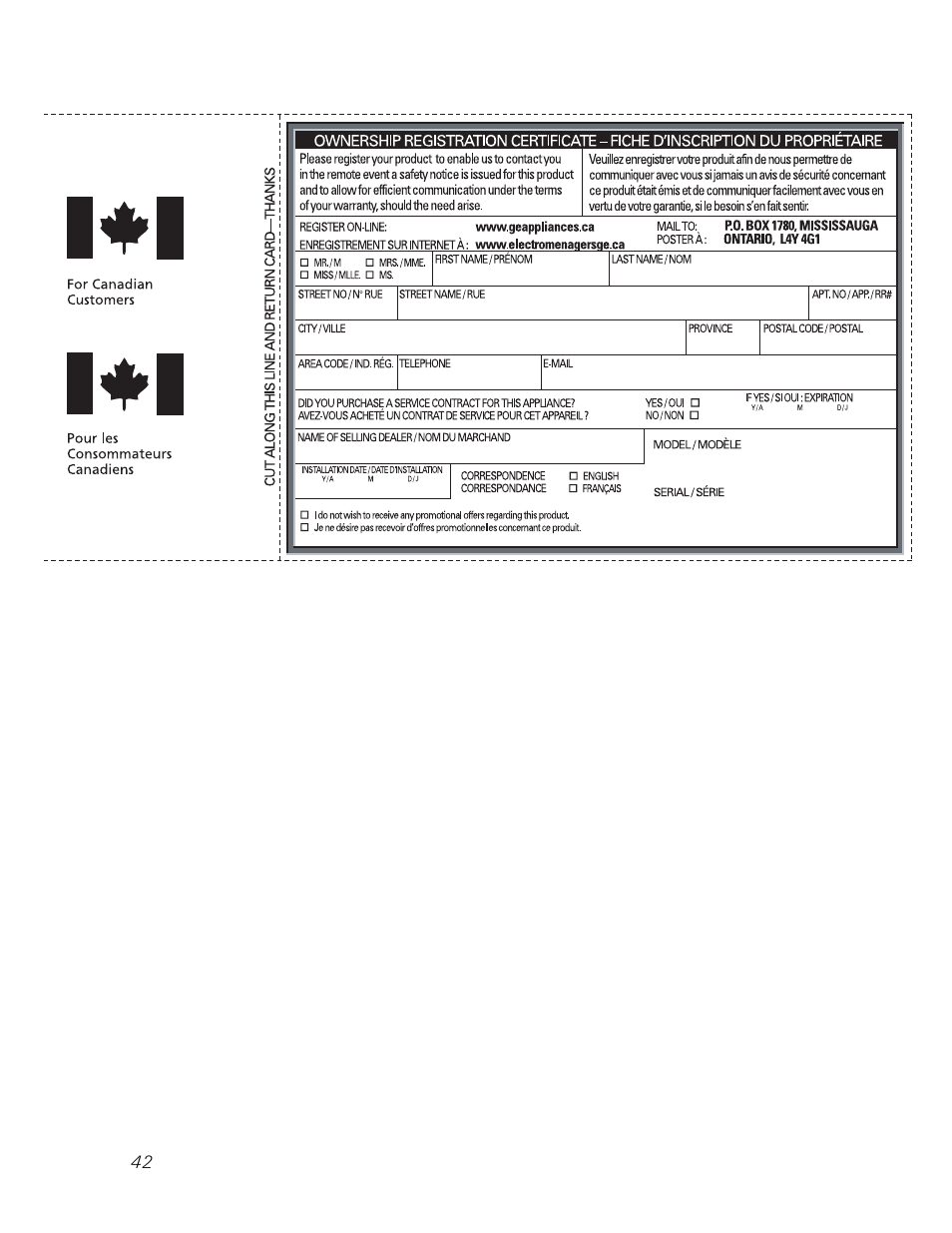 GE P2S975 User Manual | Page 42 / 136