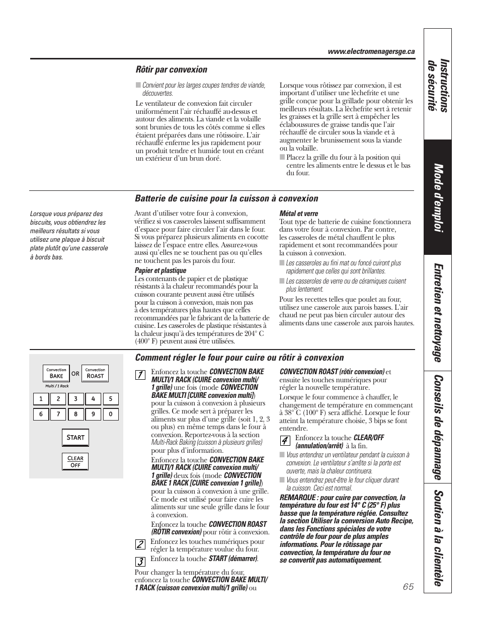 GE P2S975 User Manual | Page 65 / 136