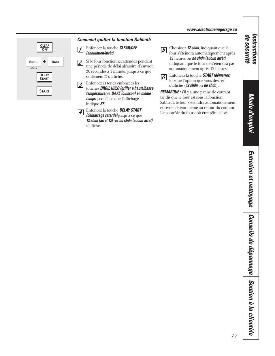 GE P2S975 User Manual | Page 77 / 136