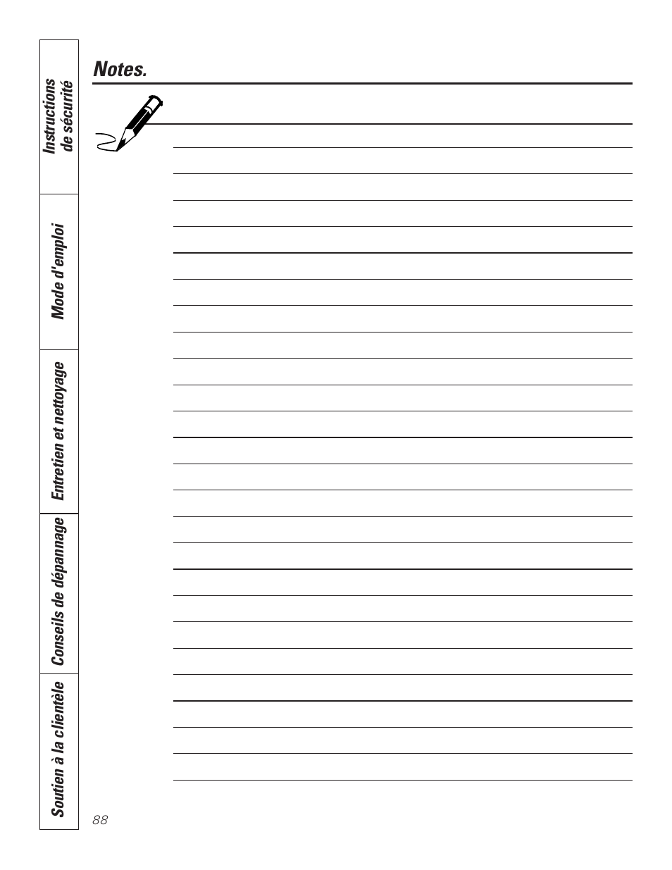 GE P2S975 User Manual | Page 88 / 136